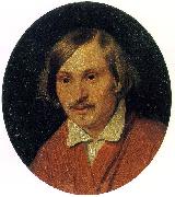 Alexander Ivanov Portrait of Nikolai Gogol Spain oil painting artist